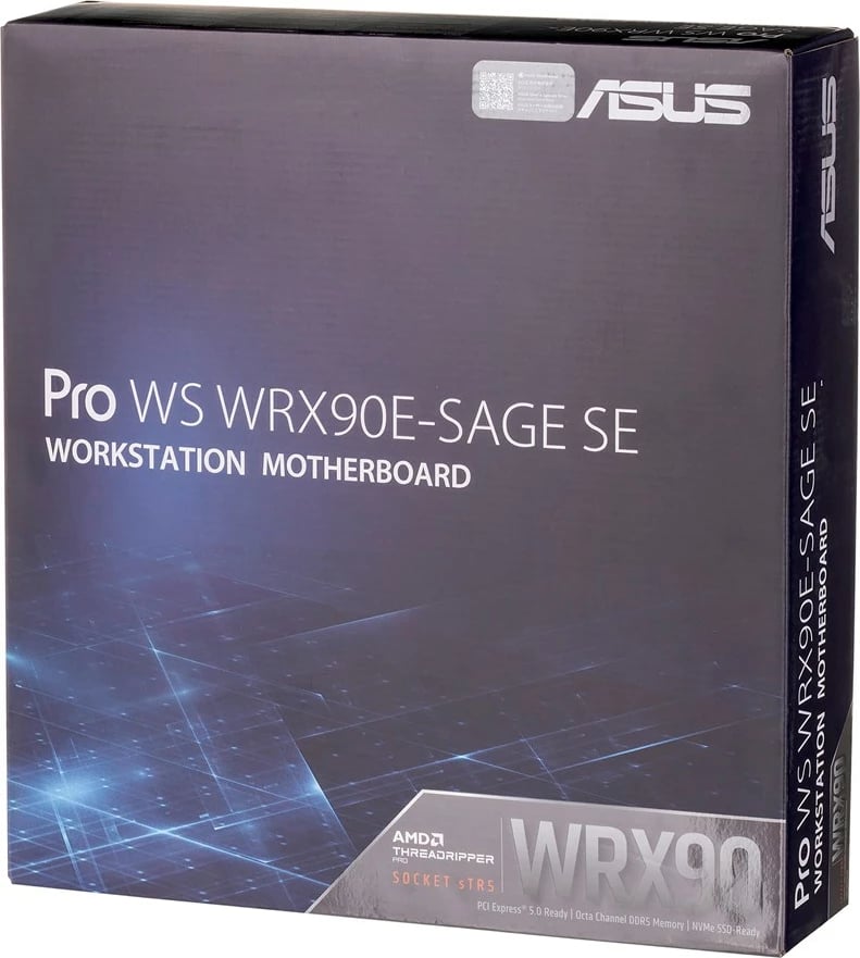 Pllakë amë ASUS PRO WS WRX90E-SAGE SE AMD WRX90 Socket sTR5 EEB