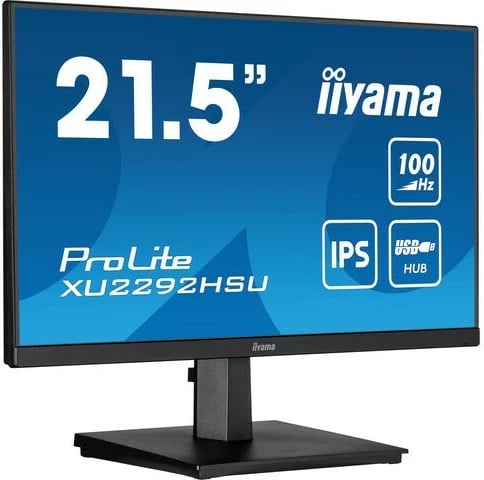 Monitor iiyama ProLite XU2292HSU-B6, 54.6 cm (21.5"), Full HD, LED, 4 ms, i zi