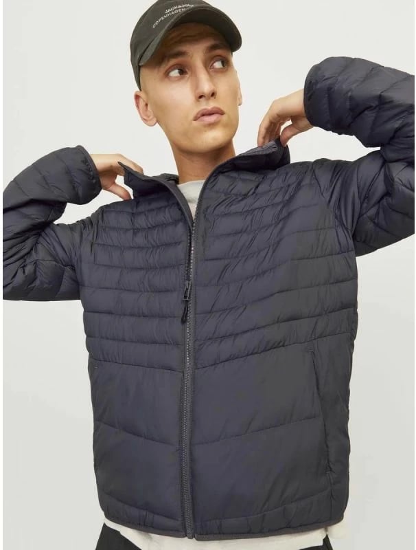 Jakne Jack & Jones për meshkuj, gri