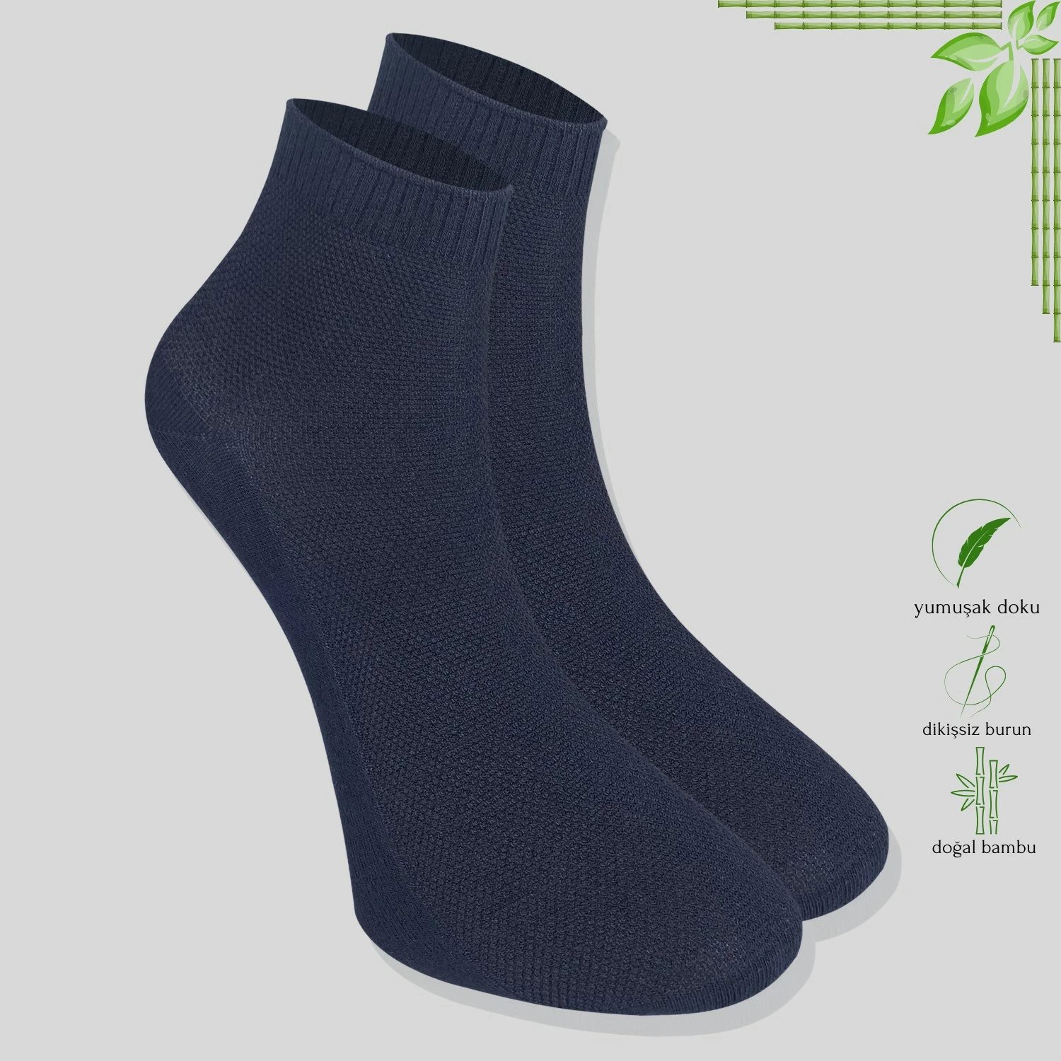 Çorape të shkurtra për meshkuj Kral Socks, model Lacose, set 5 copë