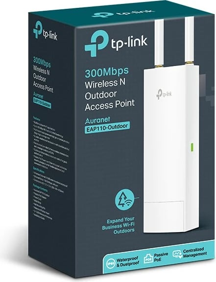 Pika e Qasjes së Jashtme Wireless TP-Link Omada 300Mbps