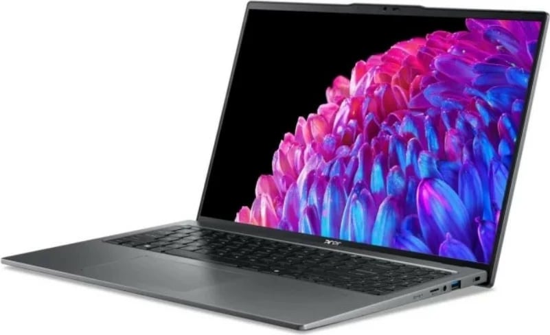 Laptop Acer Swift Go 16 SFG16-72, Ultra 7 155U, 16GB, 512GB, Win11, Gri