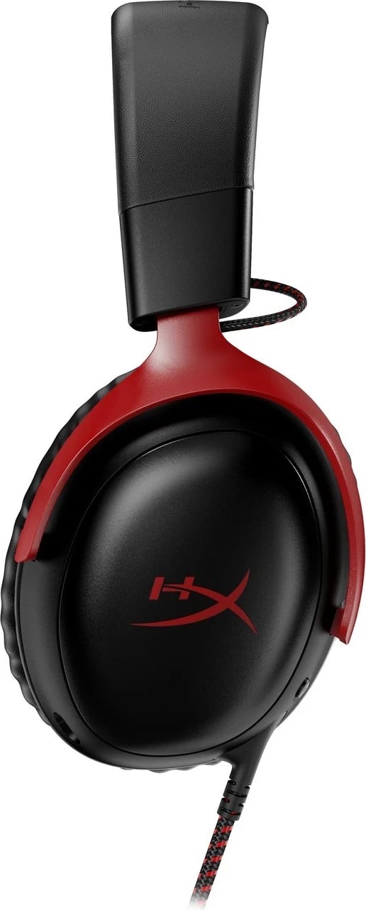 Kufje HyperX Cloud III, të zeza/të kuqe