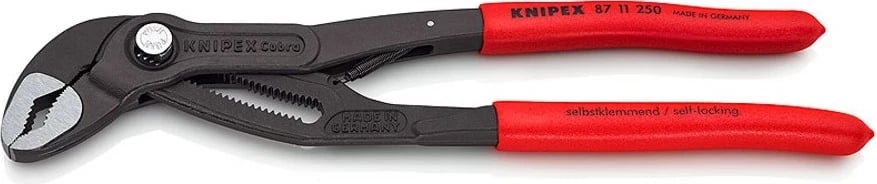 KNIPEX Cobra Kllapa uji 250mm, Automatike, e kuqe