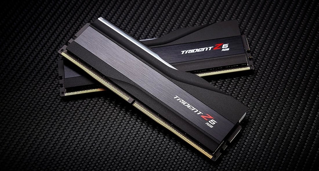 RAM Memorje G.Skill Trident Z5 RGB, 32 GB, 2 x 16 GB, DDR5, 6400 MHz, 288-pin DIMM