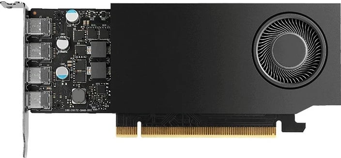 Kartelë grafike PNY NVIDIA RTX A1000, 8 GB, GDDR6, PCI Express 4.0, e zezë