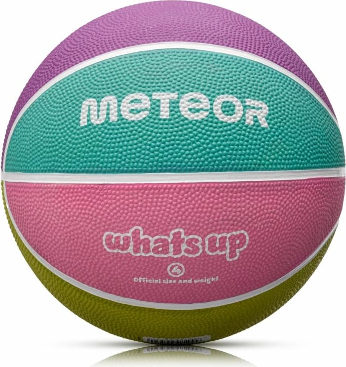 Top basketbolli për fëmijë Meteor, me ngjyra