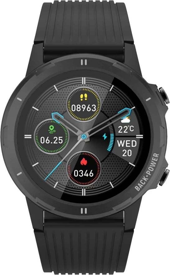 Smartwatch Denver SW-351, me bandë, E zezë