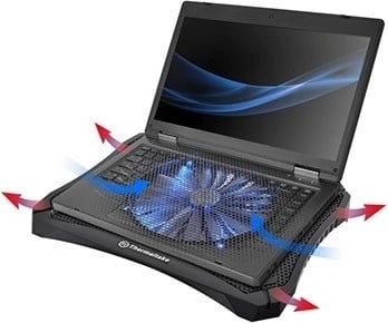 Kasë ftohëse laptopi Thermaltake Massive V20, 43.2 cm (17"), E zezë