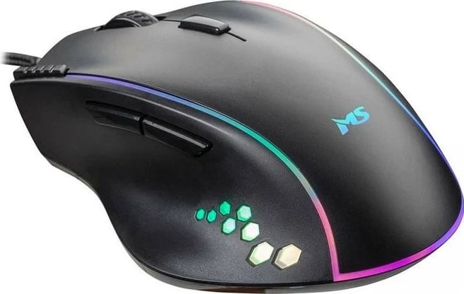 Maus MS Nemesis C370, 7200 dpi, 7P, RGB LED, i zi