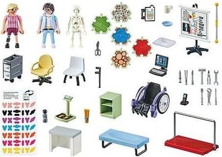 Blloqe ndërtimi Playmobil 71617 Oddział ortopedii, plastikë