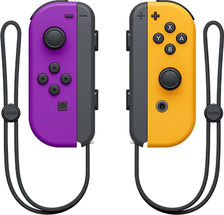 Kontrollorë Joy-Con Nintendo Switch, Violet Neon / Portokalli Neon