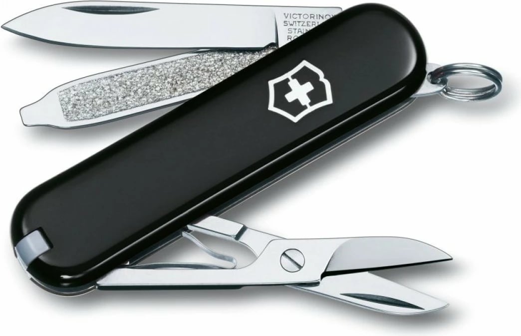 Thikë xhepi Victorinox CLASSIC SD, e zezë