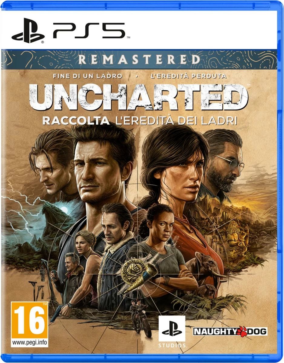 Lojë PS5 Uncharted: Raccolta L'Eredita e Ladri