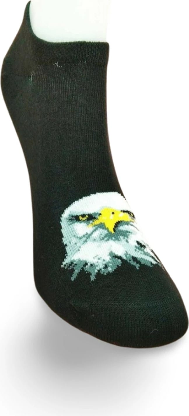 Çorape të shkurtra sportive unisex Royaleks, me shqiponjë, shumëngjyrëshe
