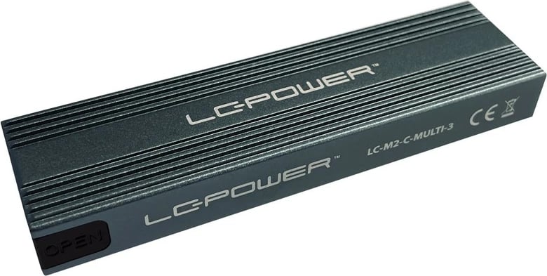 Kasë SSD LC-Power LC-M2-C-MULTI-3, M.2, USB lidhje, Antracit