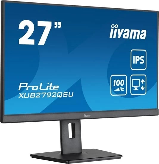 Monitor iiyama XUB2792QSU-B6, ngjyrë e zezë