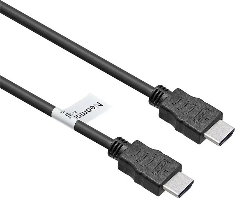 Kabllo HDMI Neomounts, 1 m, HDMI Type A (Standard), HDMI Type A (Standard), 10.2 Gbit/s, E zezë