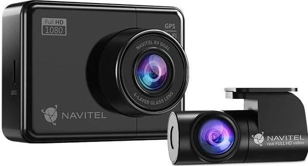 Kamera për makinë NAVITEL R9 Dual, e artë