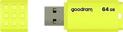 USB Flash Drive GoodRAM, 64GB, e verdhë