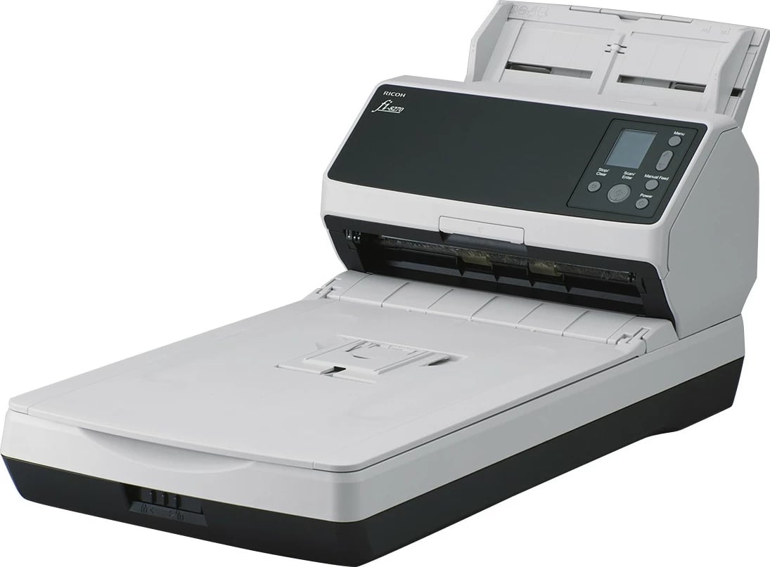 Skaner Fujitsu Ricoh fi-8270, 216 x 355.6 mm, 600 x 600 DPI, 70 ppm, 140 ipm, Grayscale, Monochrome, ADF + Manual feed