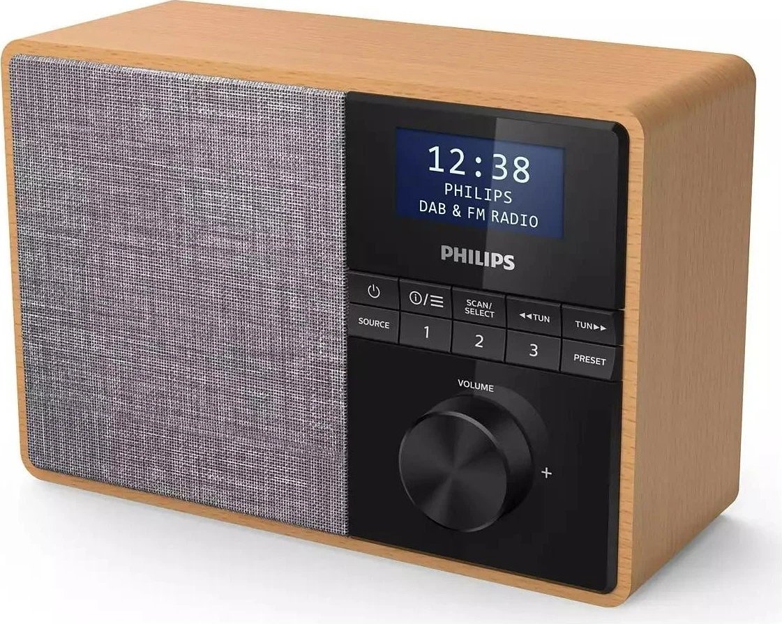 Radio Philips TAR5505, Bluetooth, ngjyrë kafe