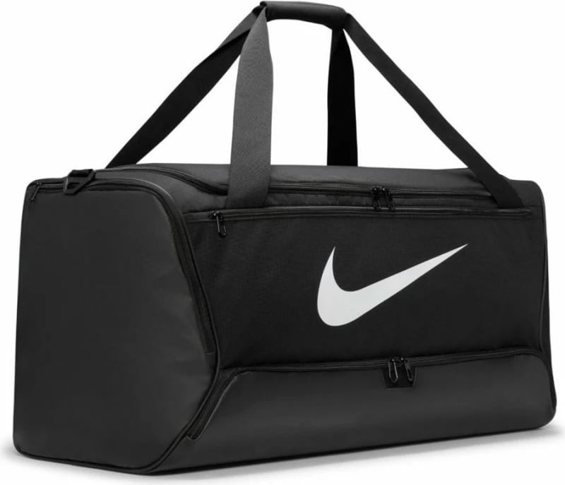 Çantë sportive Nike Brasilia 9.5 për meshkuj dhe femra, e zezë