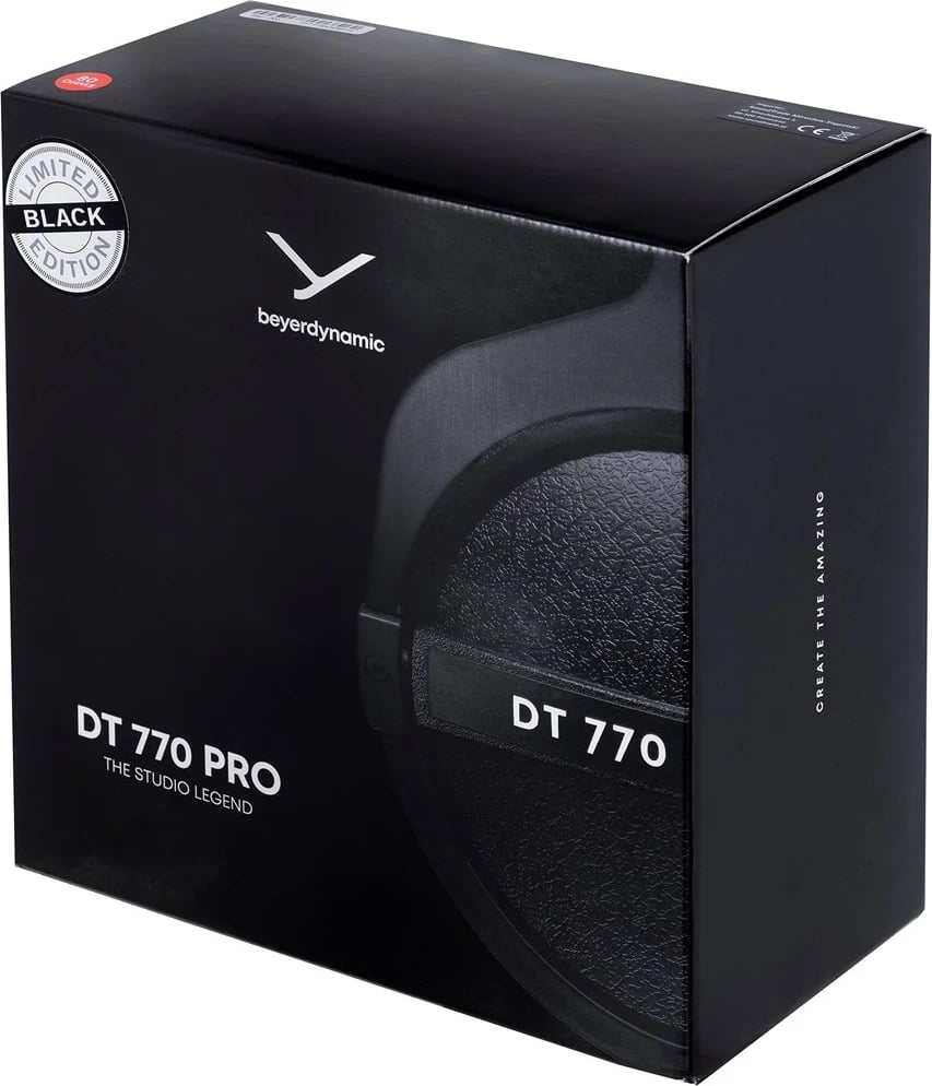 Kufje Beyerdynamic DT 770 Pro, të zeza