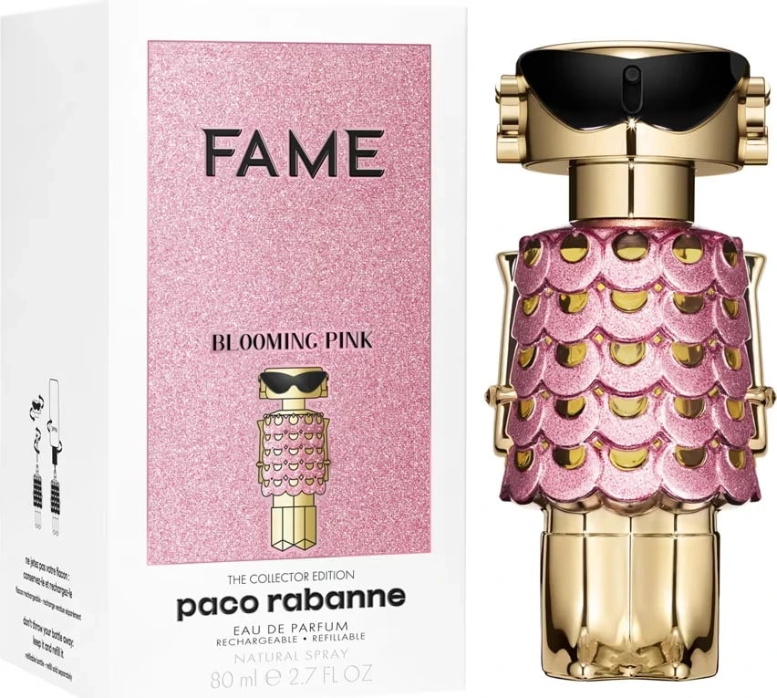 Eau de Parfum Paco Rabanne Fame Blooming Pink, 80 ml