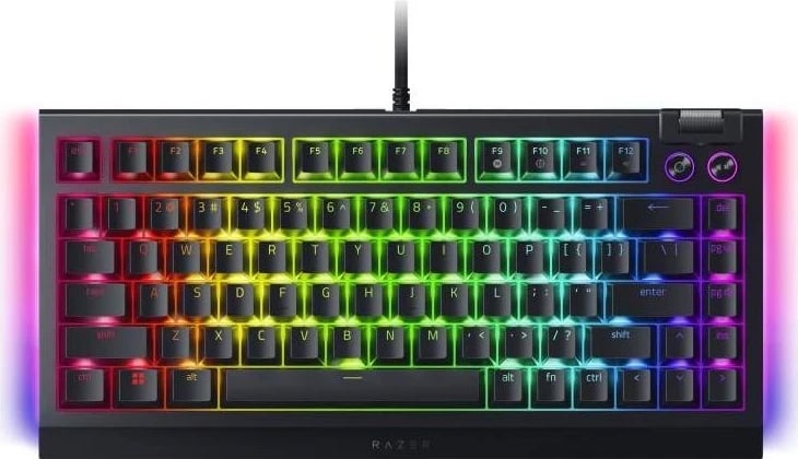 Tastierë Razer BlackWidow V4, me ndriçim RGB dhe kabëll USB-Type C, e zezë