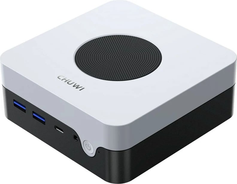 Mini PC CHUWI LarkBox X, Intel N N100, 12 GB RAM, 512 GB SSD, Bardhë