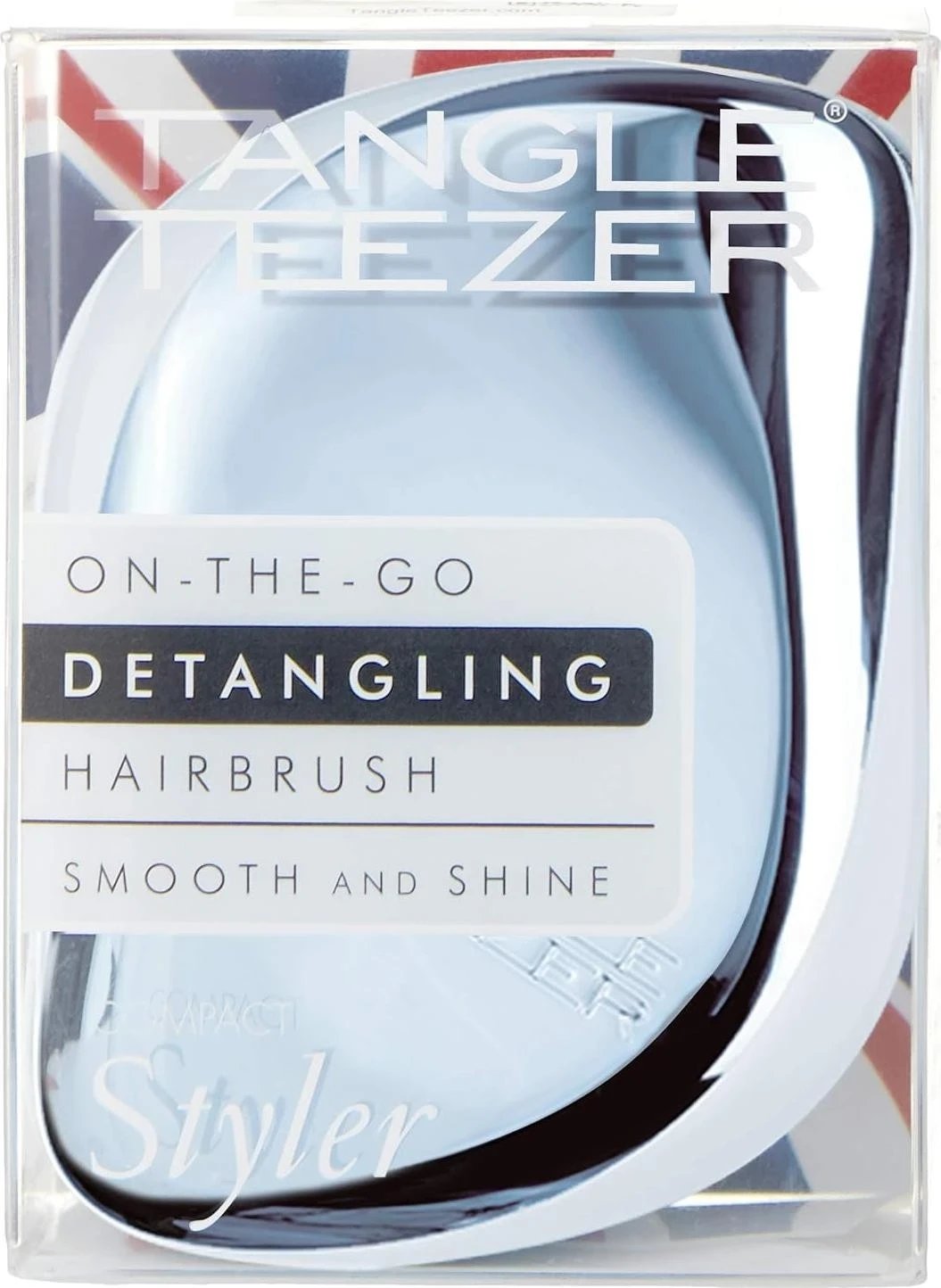 Krehër flokësh TANGLE TEEZER Compact Styler, Baby Blue Chrome