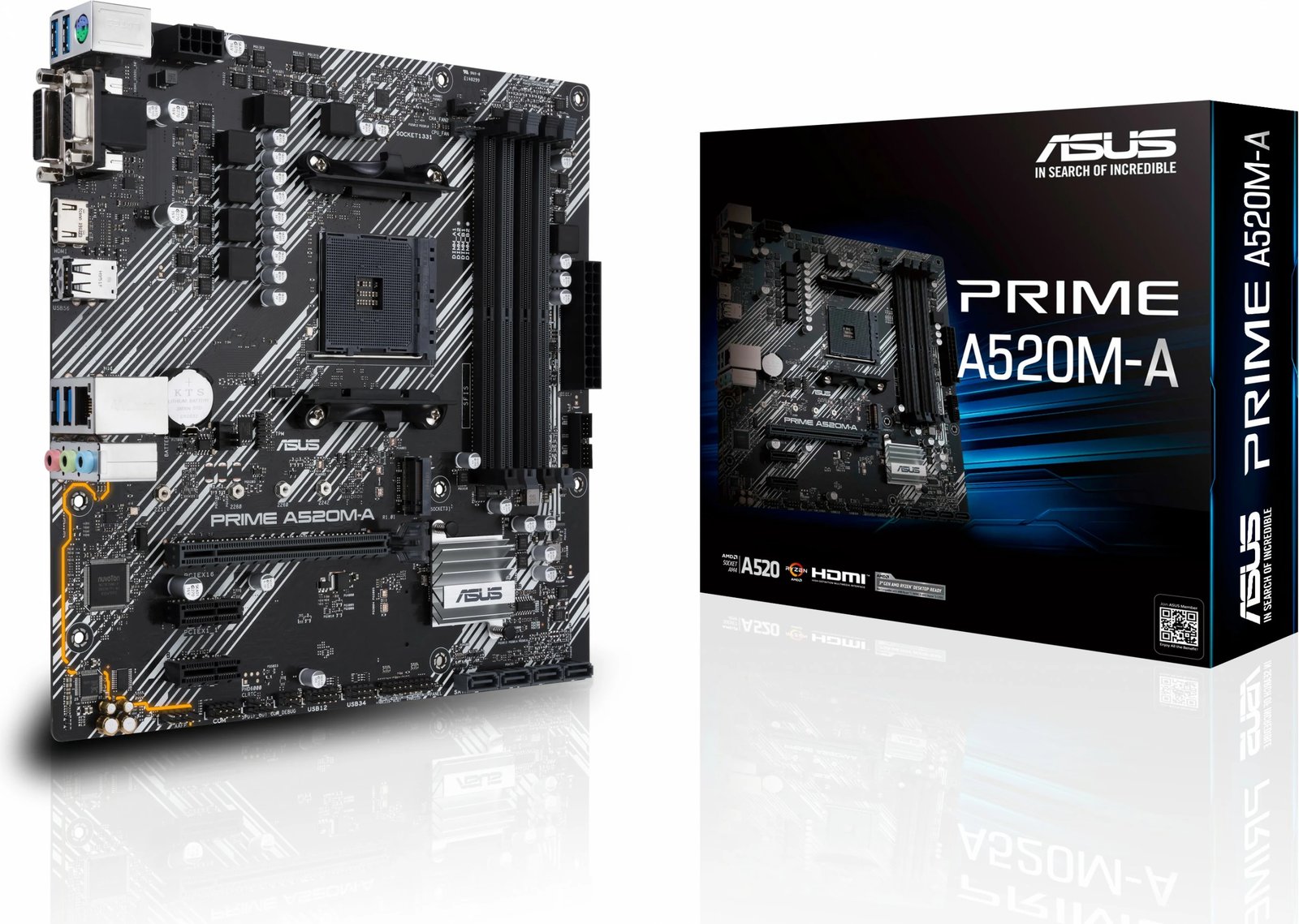 Pllakë amë ASUS PRIME A520M-A II/CSM, Socket AM4, micro ATX