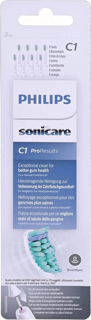 Koka e furçës elektrike Philips Sonicare ProResults, HX6018/07, e bardhë