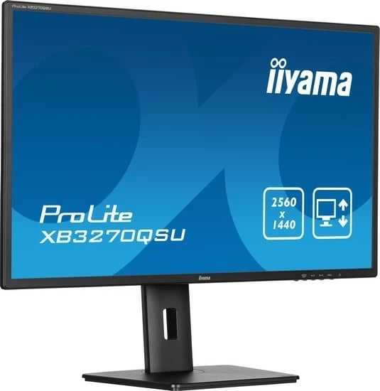 Monitor iiyama Prolite XB3270QSU-B1, 31 inch, 2560 x 1440, i zi