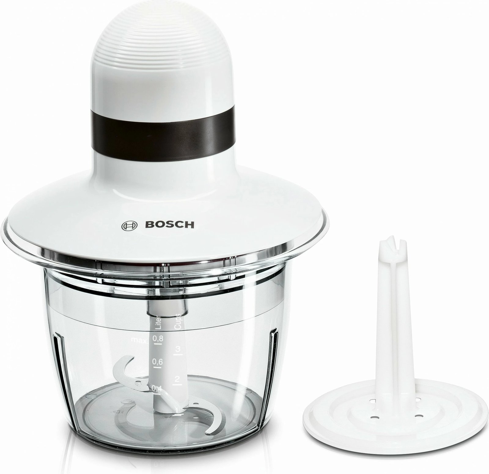 Procesor ushqimi Bosch MMR08A1, 0.8 L, 400 W, Anthracite, White