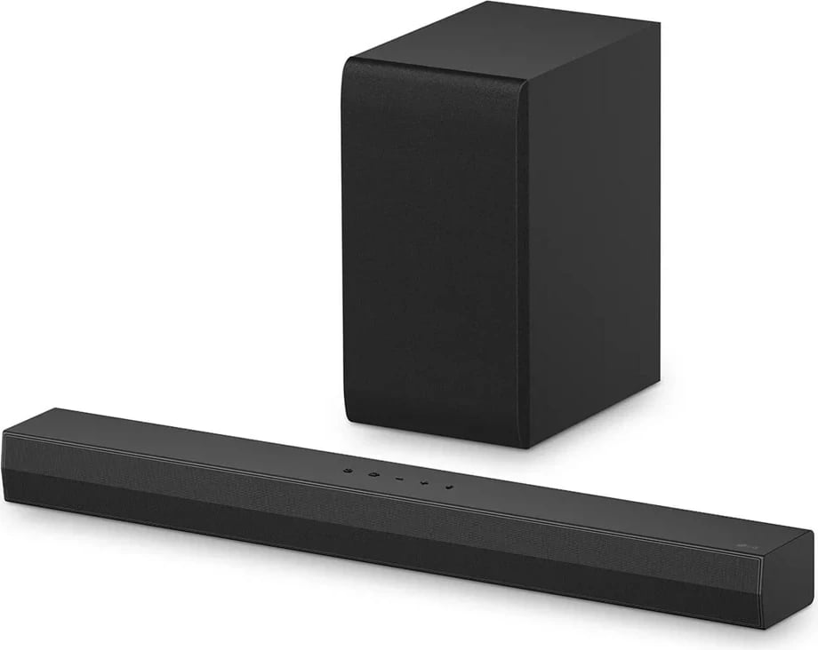 Soundbar LG S40T 2.1 kanale me Bluetooth 300 W e zezë