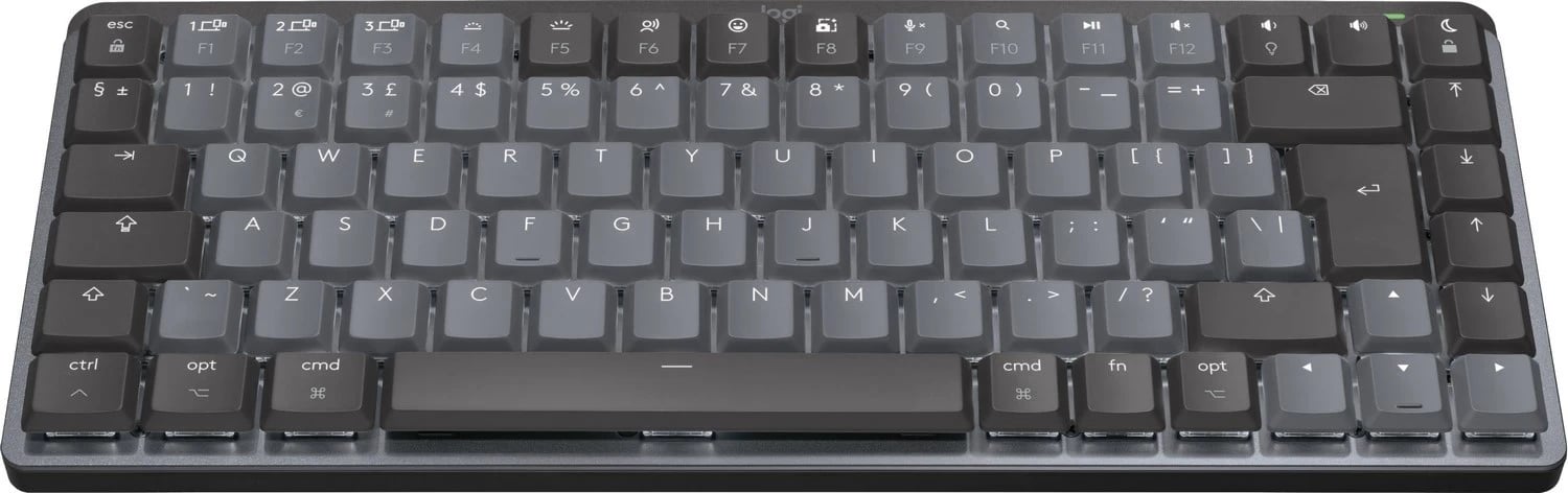 Tastierë mekanike Logitech MX Mini për Mac Star Grey (Silent Springback)