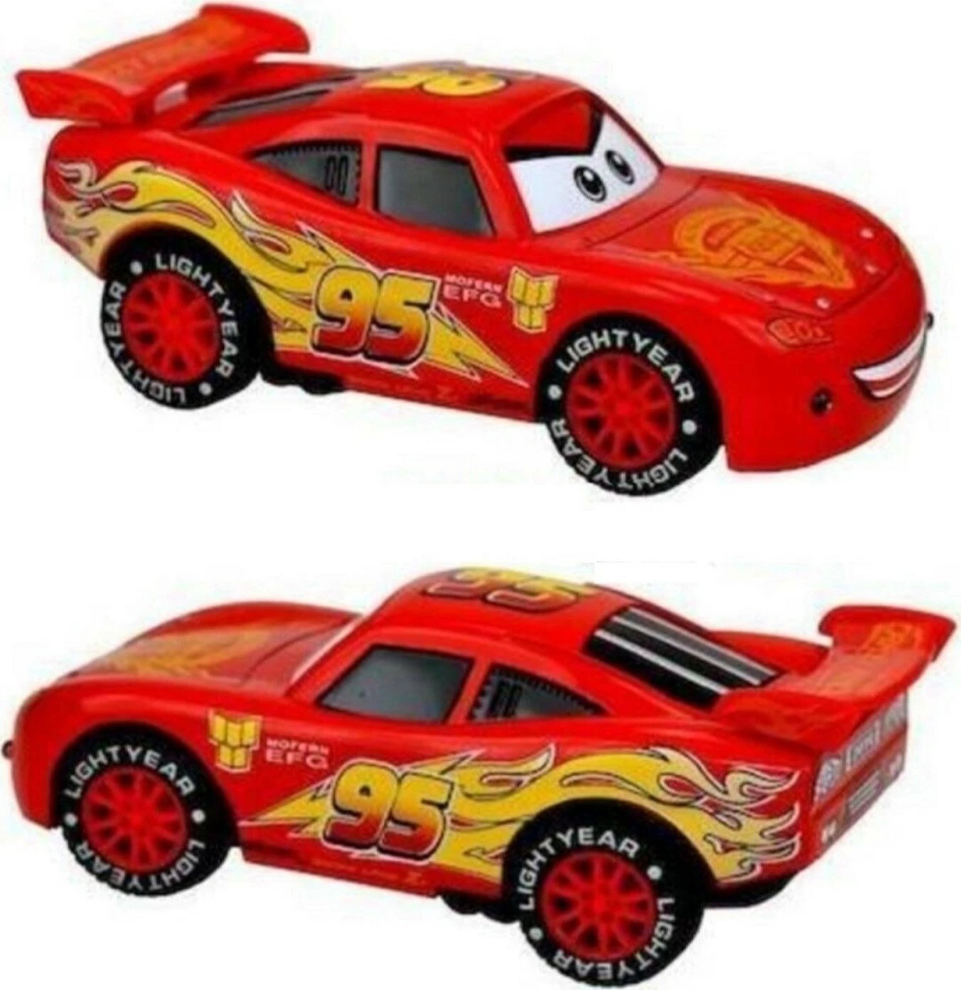 Vetura lodër Roseroi Lightning Mcqueen për djem, metal