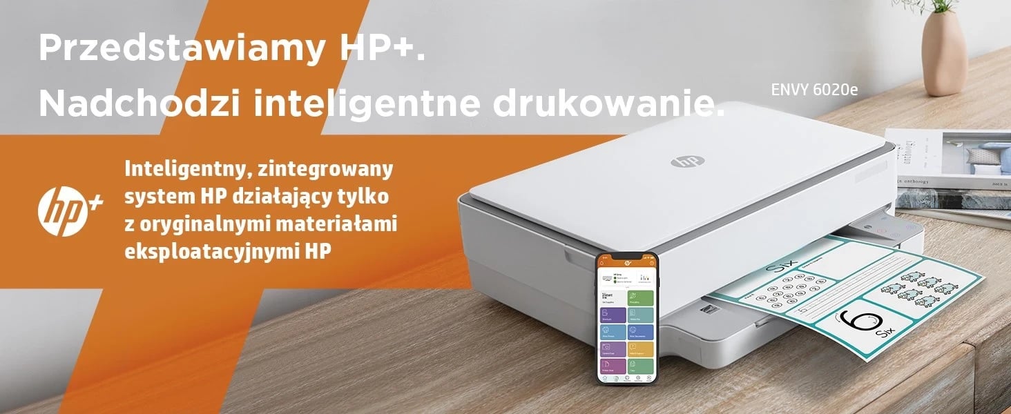 Printer HP ENVY 6020e inkjet, Wi-Fi