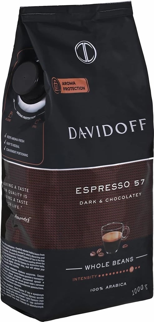 Kafe kokërr Davidoff Espresso 57, 1000g