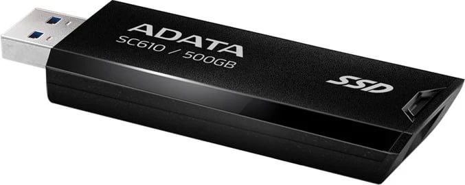 SSD jashtëm ADATA SC610, 500 GB, e zezë