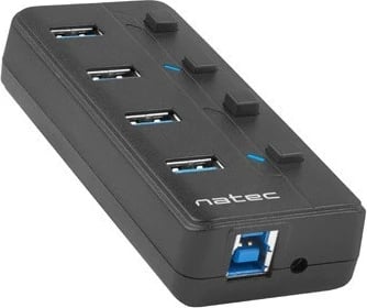 Hub Natec USB 3.0, 4 porte, i zi