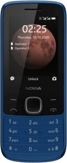 Celular Nokia 225 4G (TA-1316) Dual Sim, 64MB, Niebieski