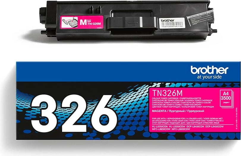 Toner Brother TN-326M, 3500 faqe, Magenta, 1 copë