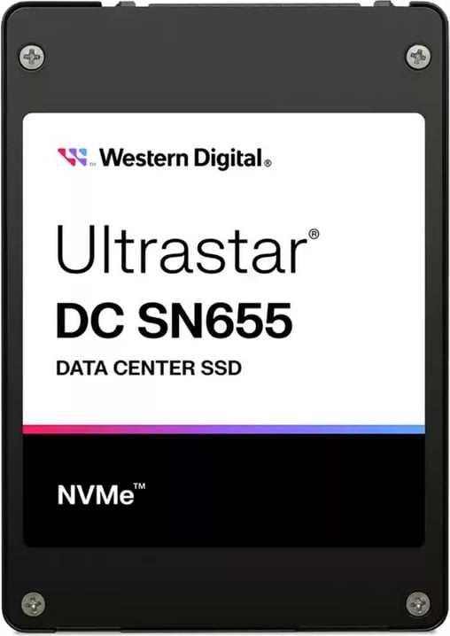 SSD Western Digital Ultrastar DC SN655 U.3 3.84 TB, PCI Express 4.0