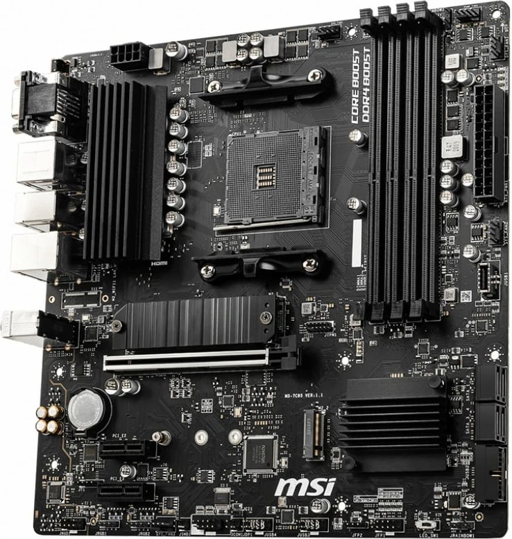 Pllakë amë MSI B550M PRO-VDH, Socket AM4, micro ATX