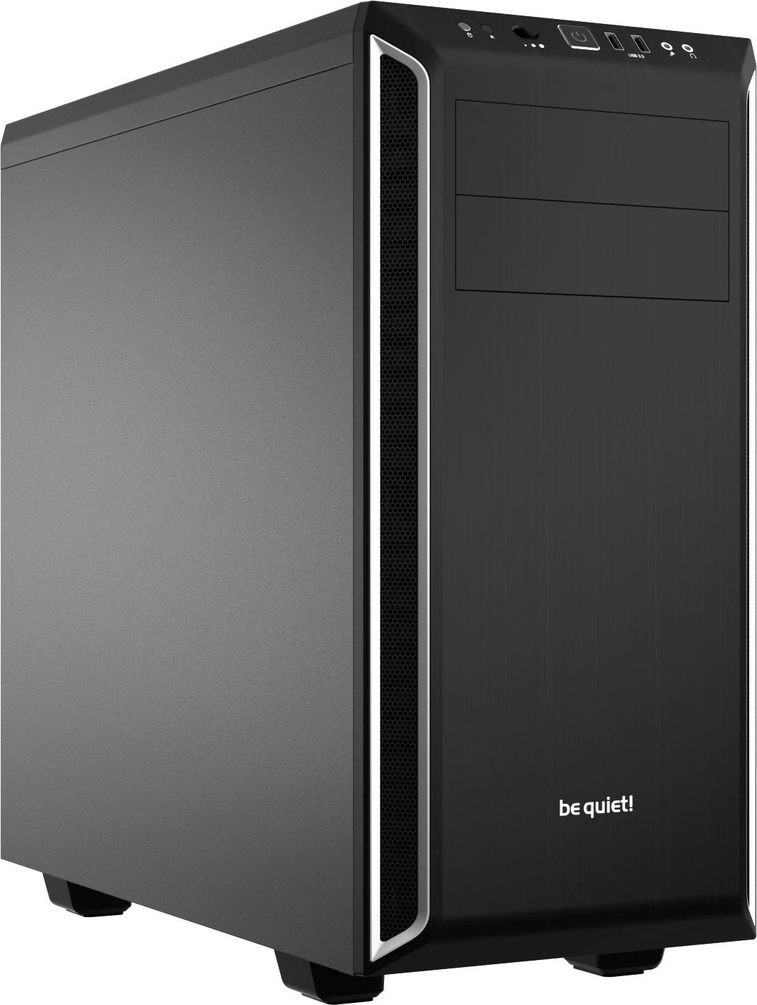 Kasë Be Quiet! Pure Base 600, Midi Tower, PC, Black, Silver