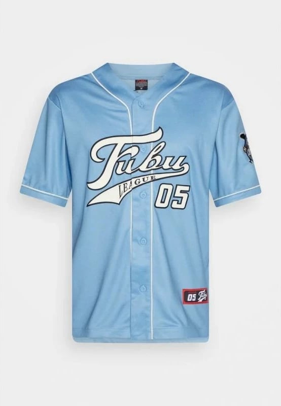 Fanellë Baseball Fubu Varsity për Meshkuj, Blu