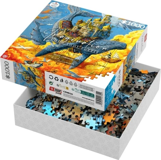 Puzzle Cenega Publishing Good Loot Imagination, Roch Urbaniak, 1000 pjesë, Multikolor